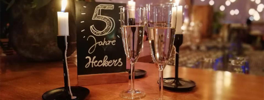 5 Jahre Heckers Restaurant Jubiläum